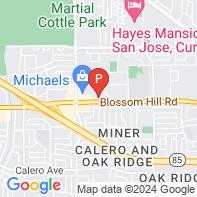 View Map of 393 Blossom Hill Road,San Jose,CA,95123